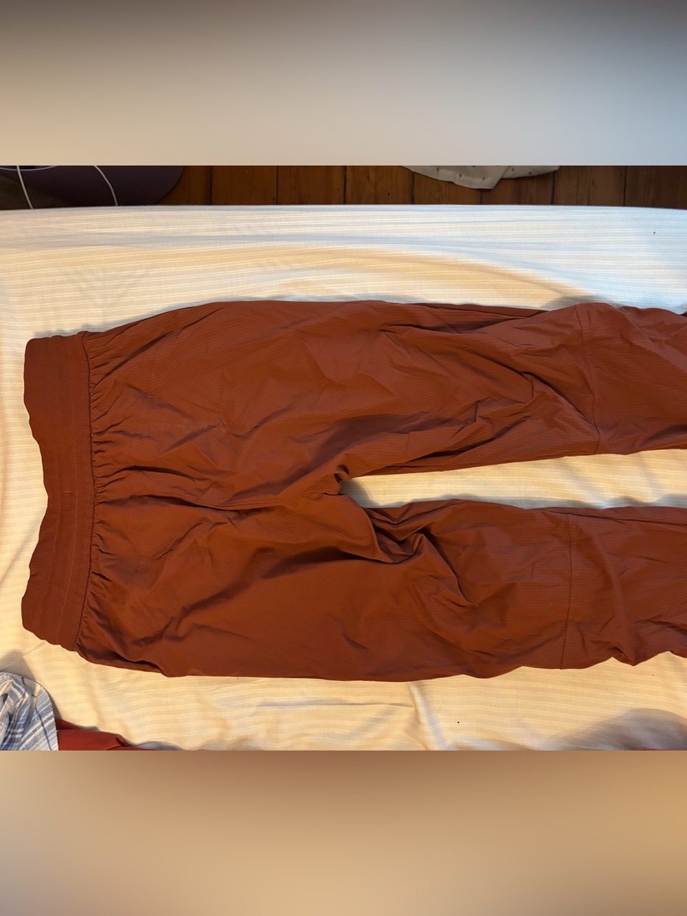 Lululemon Rust Drawstring Jogger Pants - Picture 2 of 5